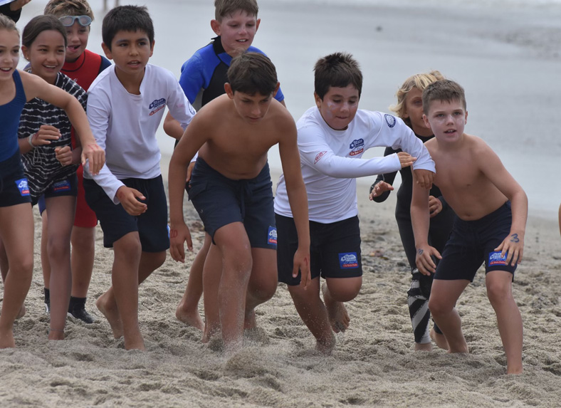 Jr. Lifeguard beach activity